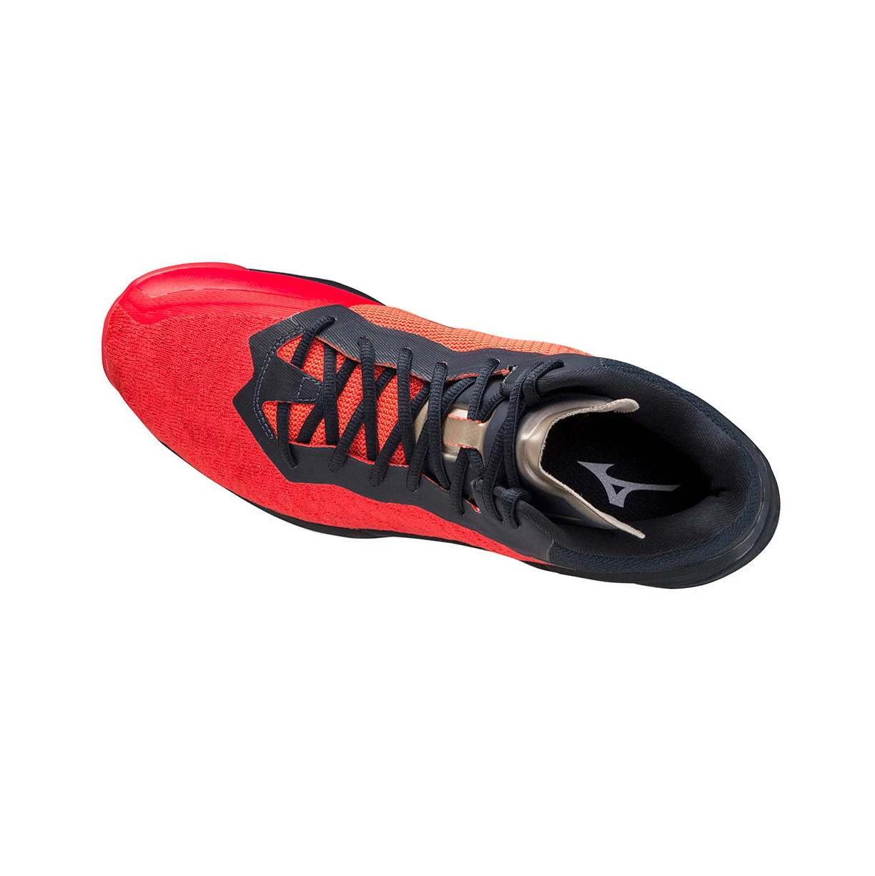 Zapatillas de Balonmano Mizuno Wave Stealth Neo Mid Hombre Black/Red/Gold | 60931-TBDW