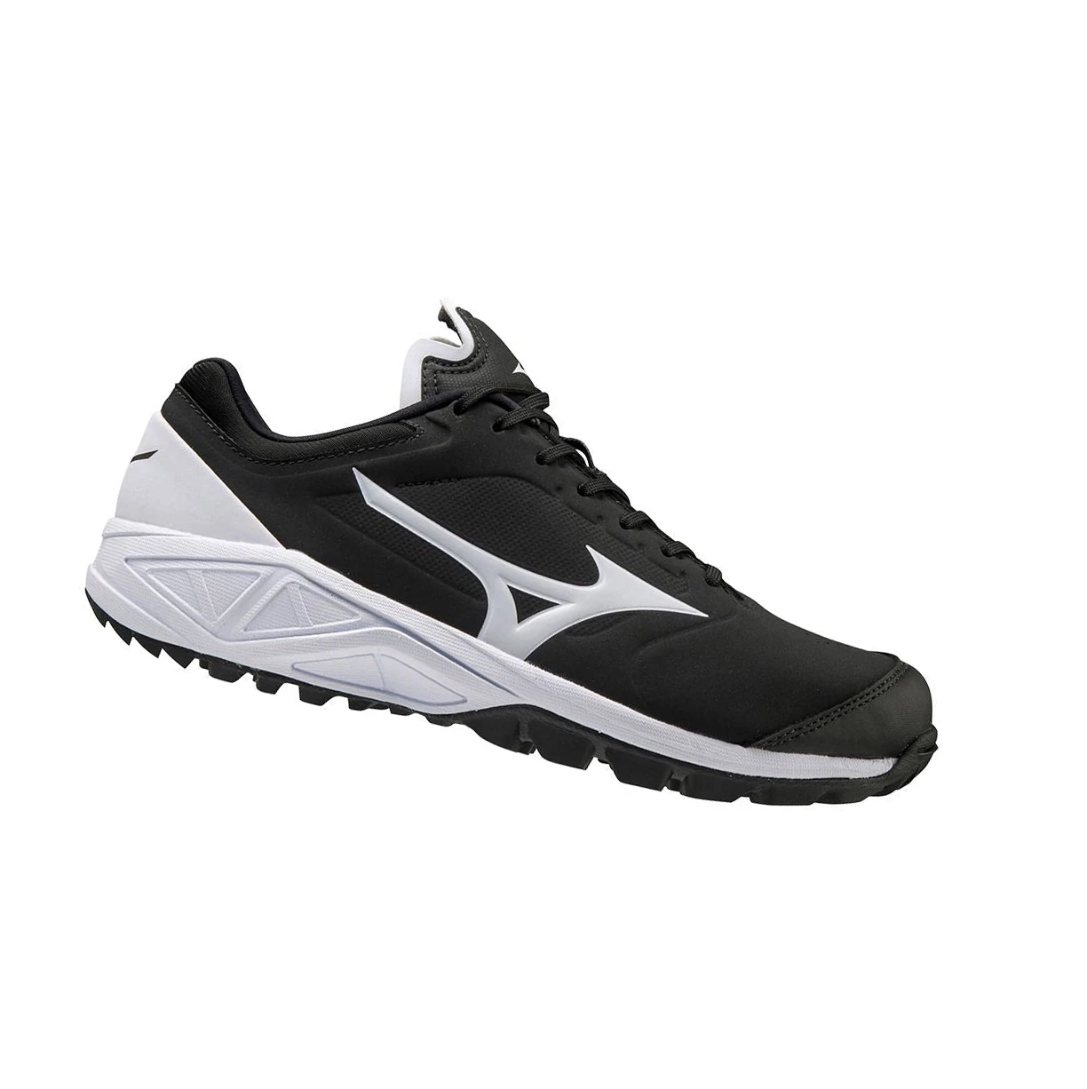 Zapatillas de Beisbol Mizuno Dominant 3 All Surface Turf Mujer Black/White | 51342-MYDZ