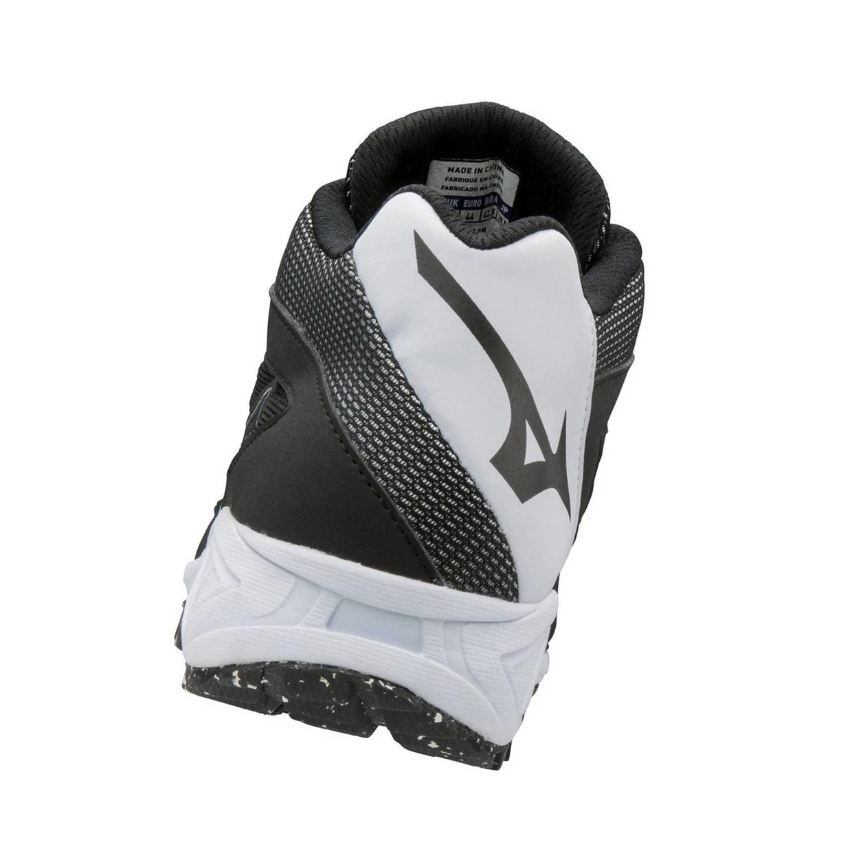 Zapatillas de Beisbol Mizuno Dominant All Surface Mid Turf Hombre Black/White | 50346-CVHL