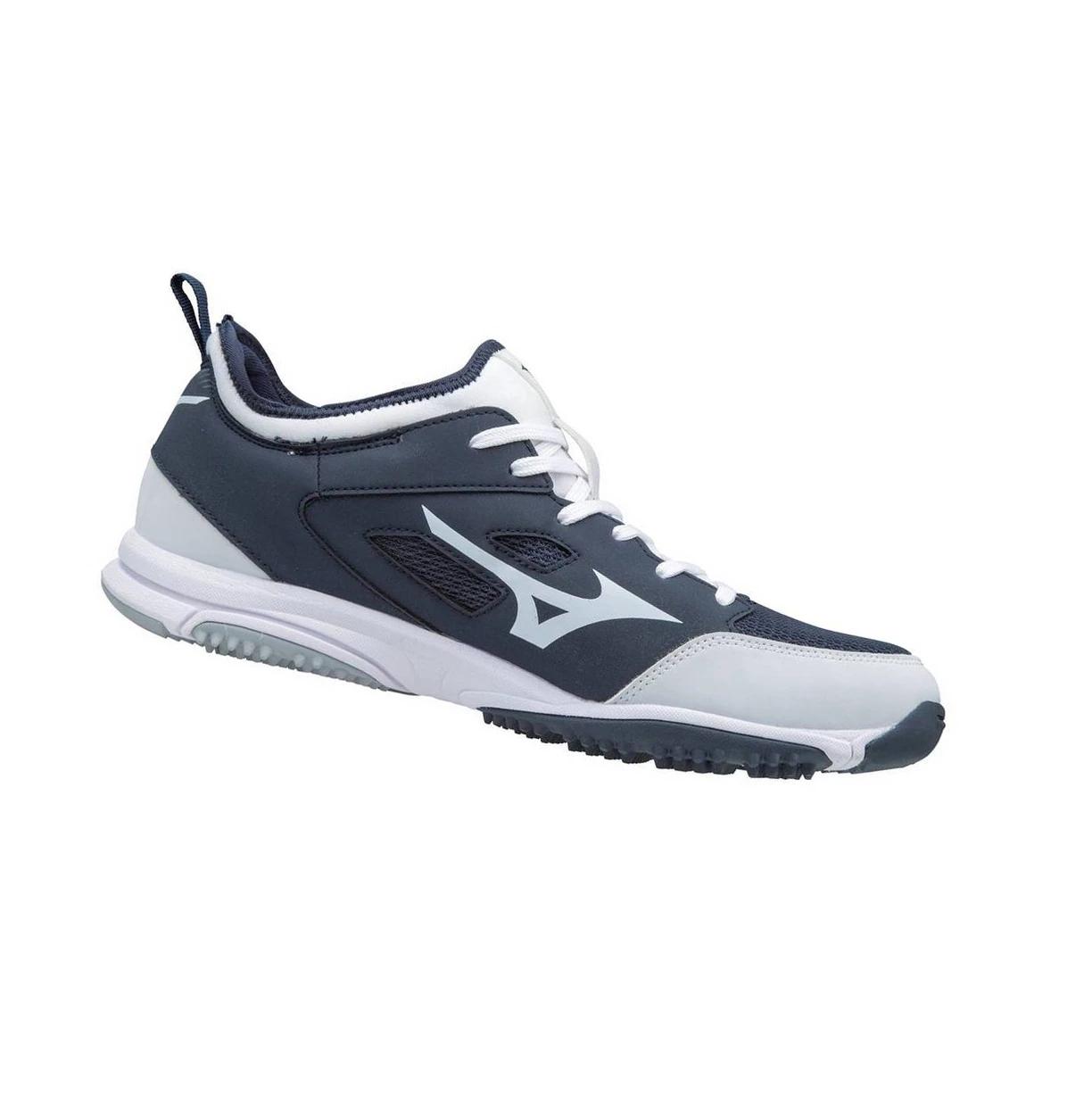 Zapatillas de Beisbol Mizuno Playerﾒs Trainer 2 Turf Hombre Navy/White | 45067-QMAP