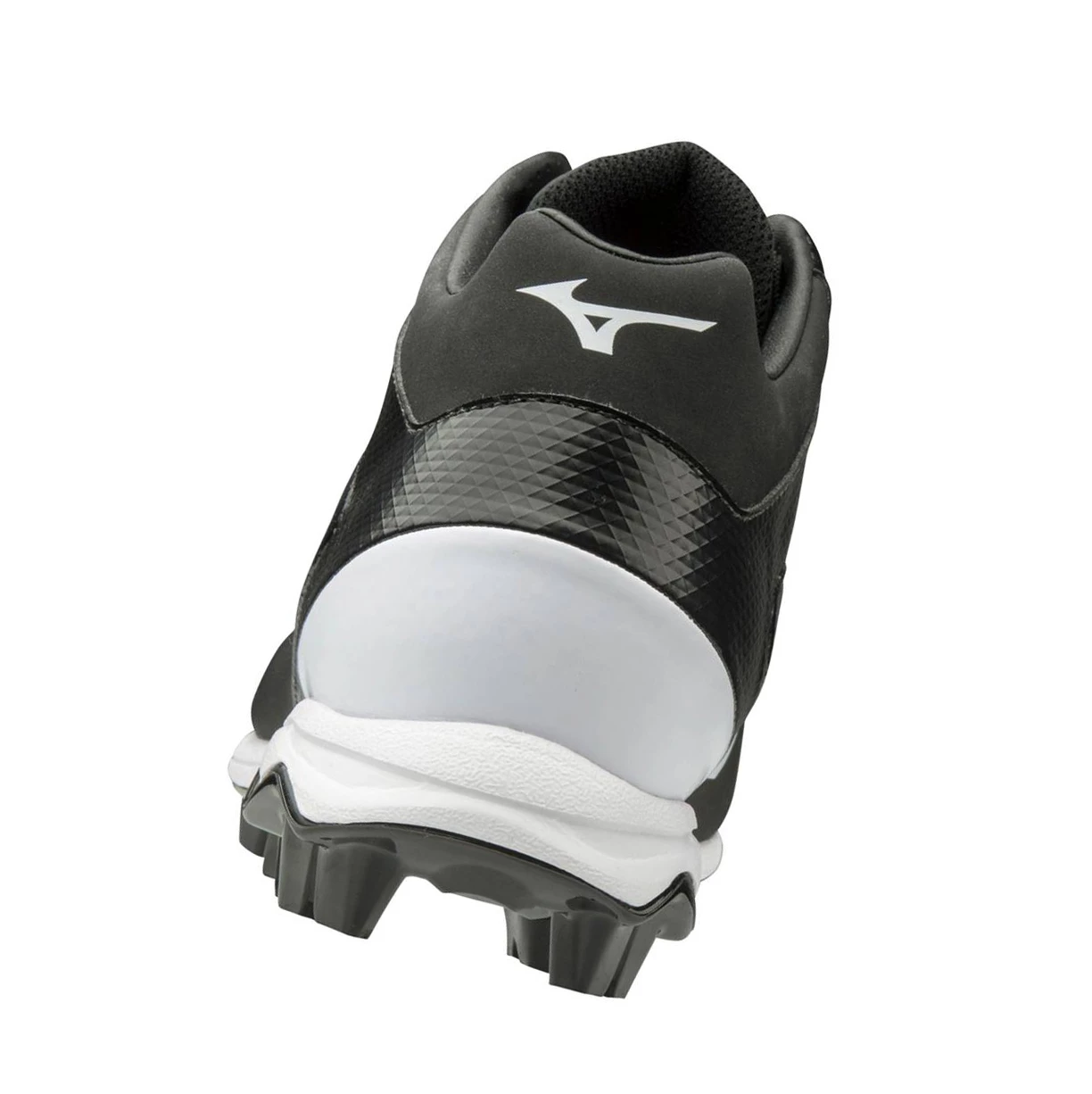 Zapatillas de Beisbol Mizuno Select Nine Tpu Mid Molded Hombre Black/White | 75634-HRTC