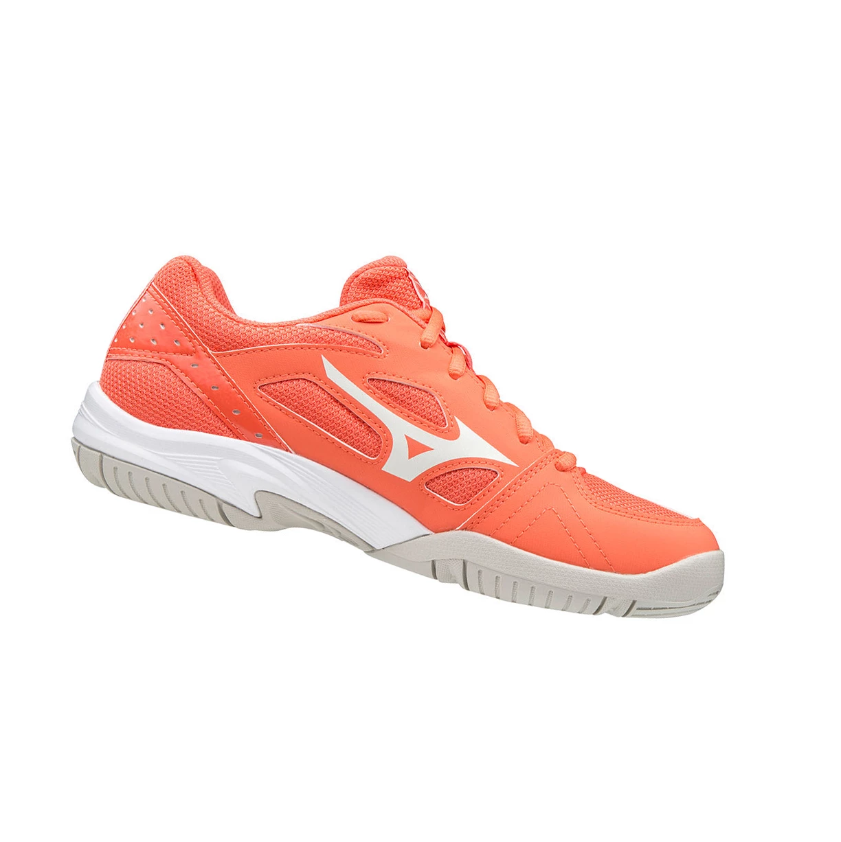 Zapatillas de Netball Mizuno Cyclone Speed 2 Nb Mujer Coral/white | 74295-IOFX