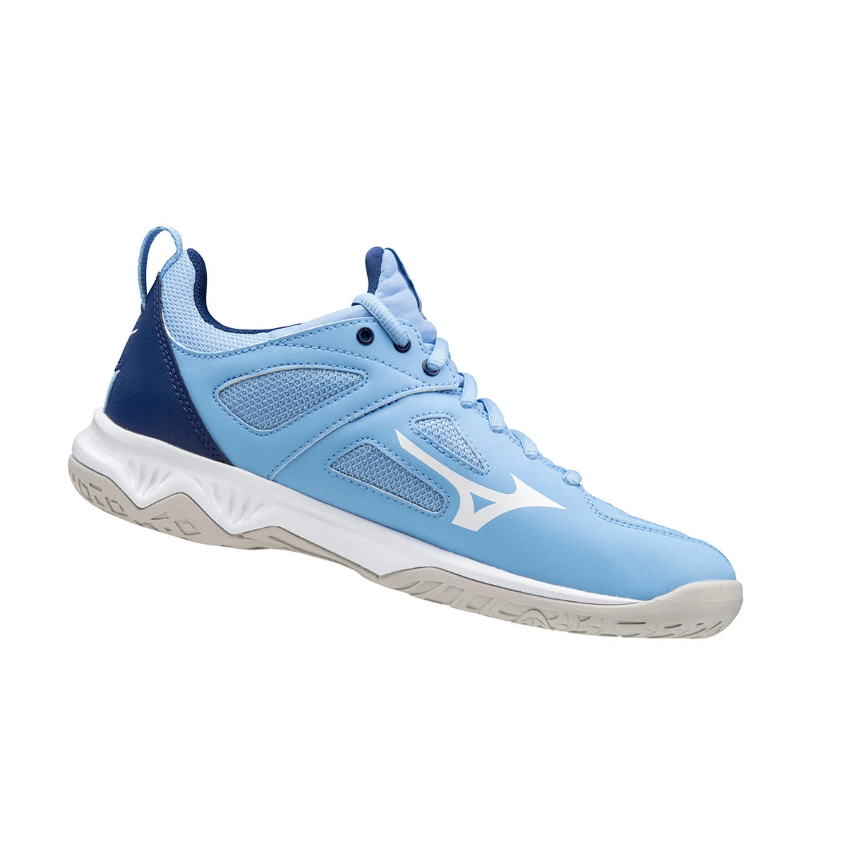 Zapatillas de Netball Mizuno Ghost Shadow Nb Mujer Blue/White | 10946-HPNZ