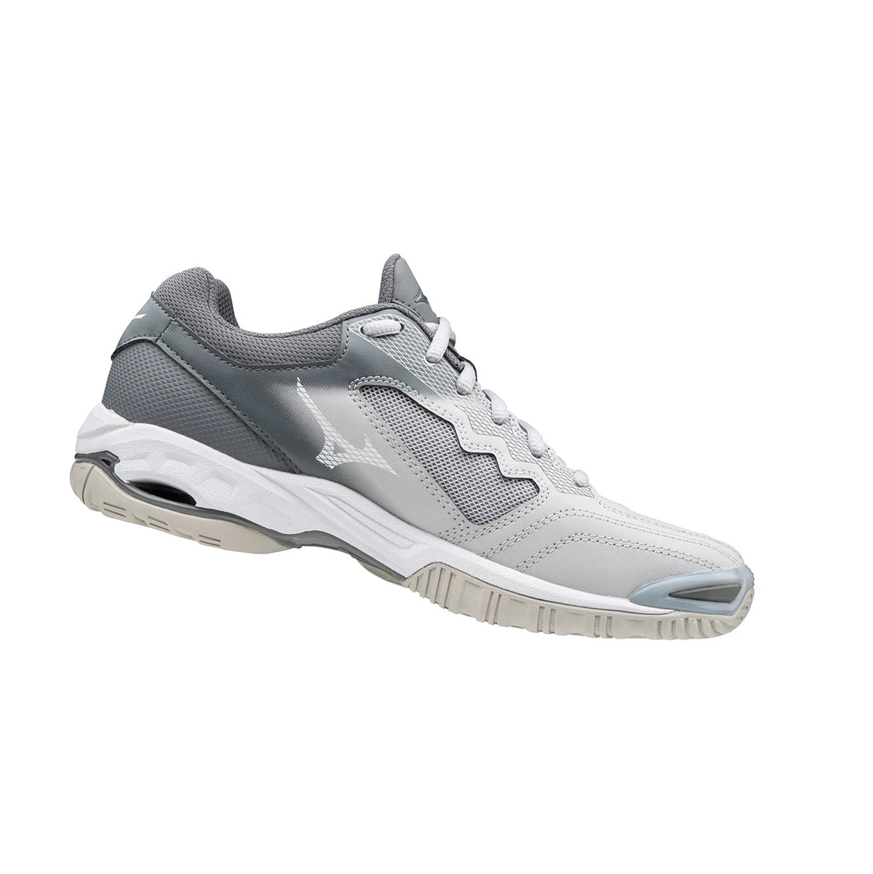 Zapatillas de Netball Mizuno Wave Phantom 2 Nb Mujer White/Grey | 02765-NTSP