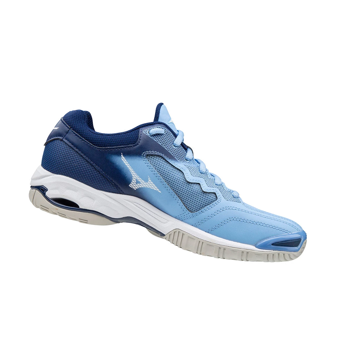 Zapatillas de Netball Mizuno Wave Phantom 2 Nb Mujer Blue/White | 18964-FIHO