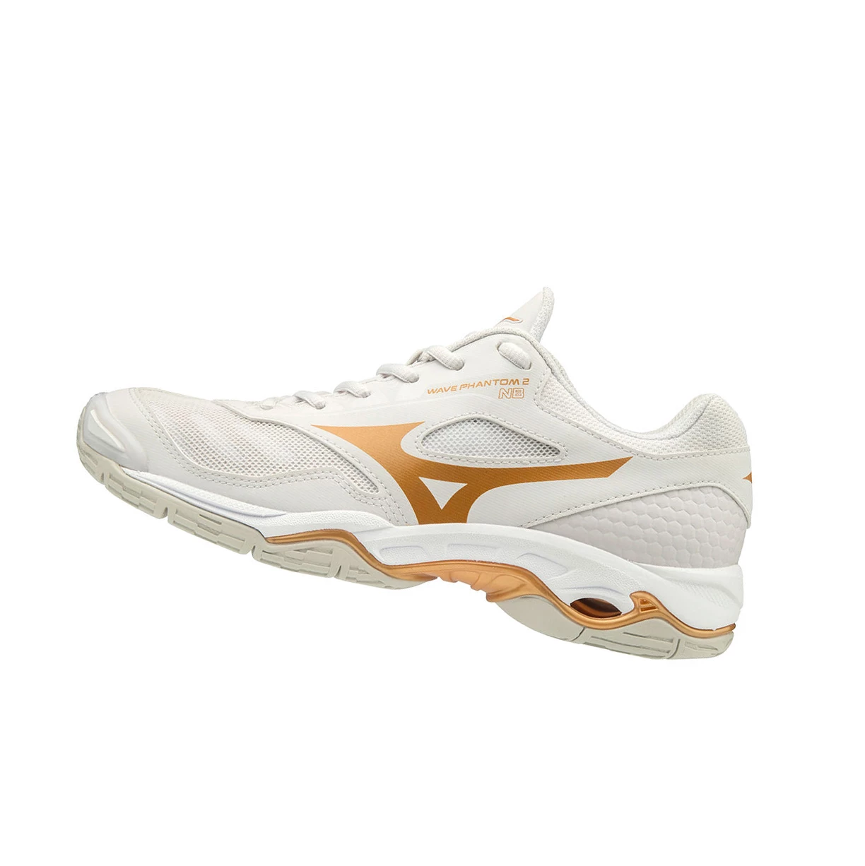 Zapatillas de Netball Mizuno Wave Phantom 2 Nb Mujer Blancas | 50146-FDJK