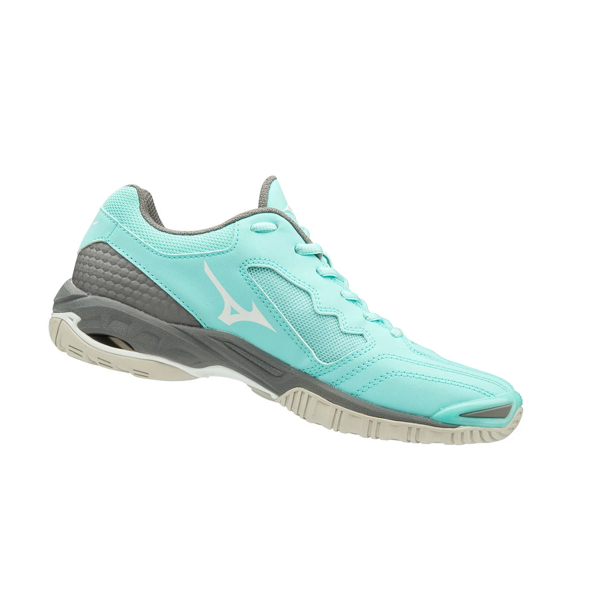 Zapatillas de Netball Mizuno Wave Phantom 2 Nb Mujer Blue/White/Grey | 56731-BXWA