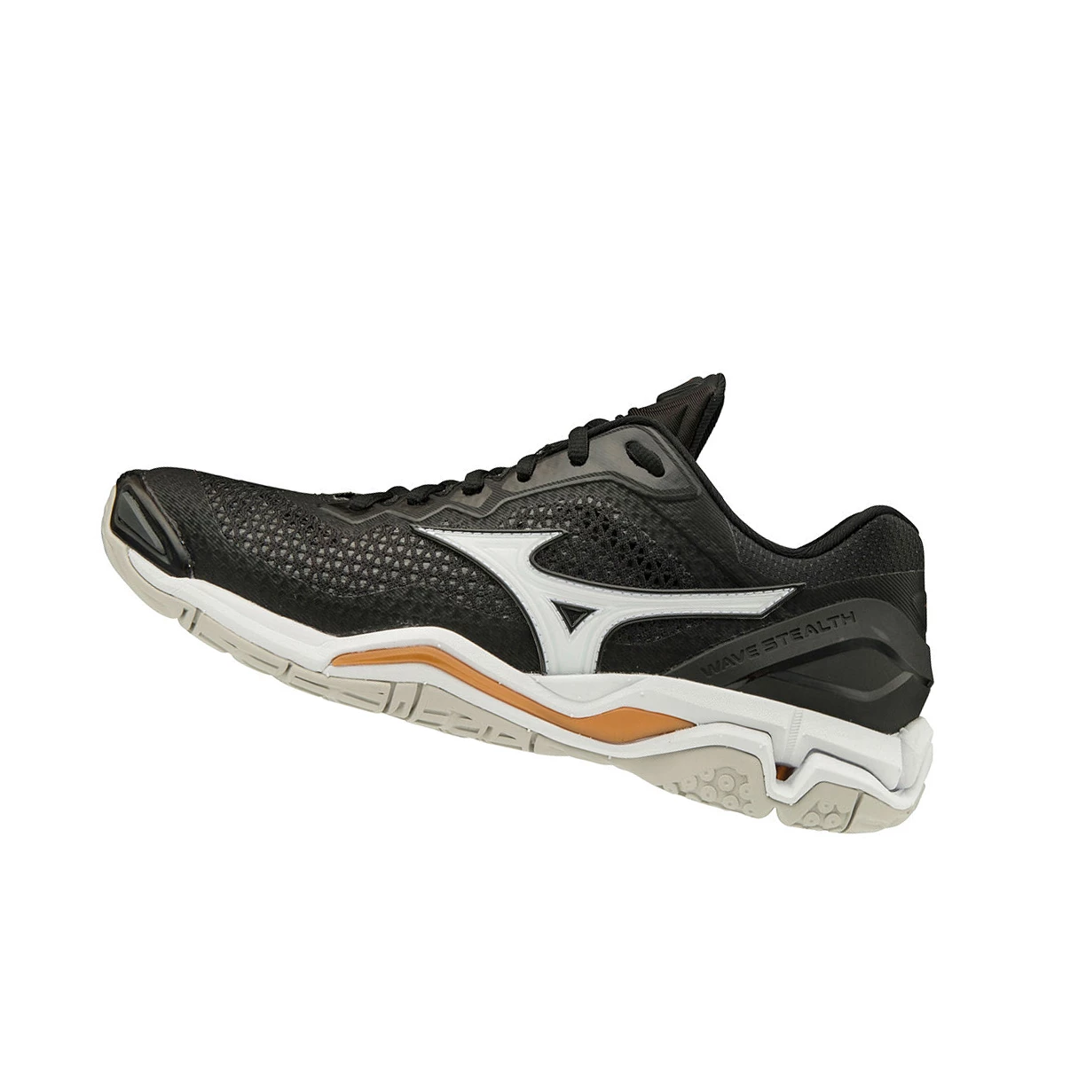 Zapatillas de Netball Mizuno Wave Stealth V Nb Mujer Black/White | 72408-QWZI