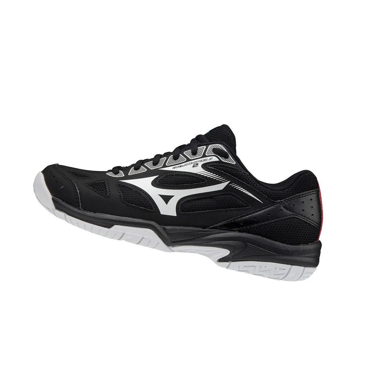 Zapatillas de Voleibol Mizuno Cyclone Speed 2 Mujer Black/White/Blue | 10827-SVWX