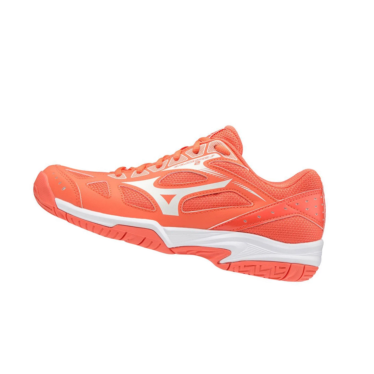 Zapatillas de Voleibol Mizuno Cyclone Speed 2 Mujer Coral/white | 17286-TJNS