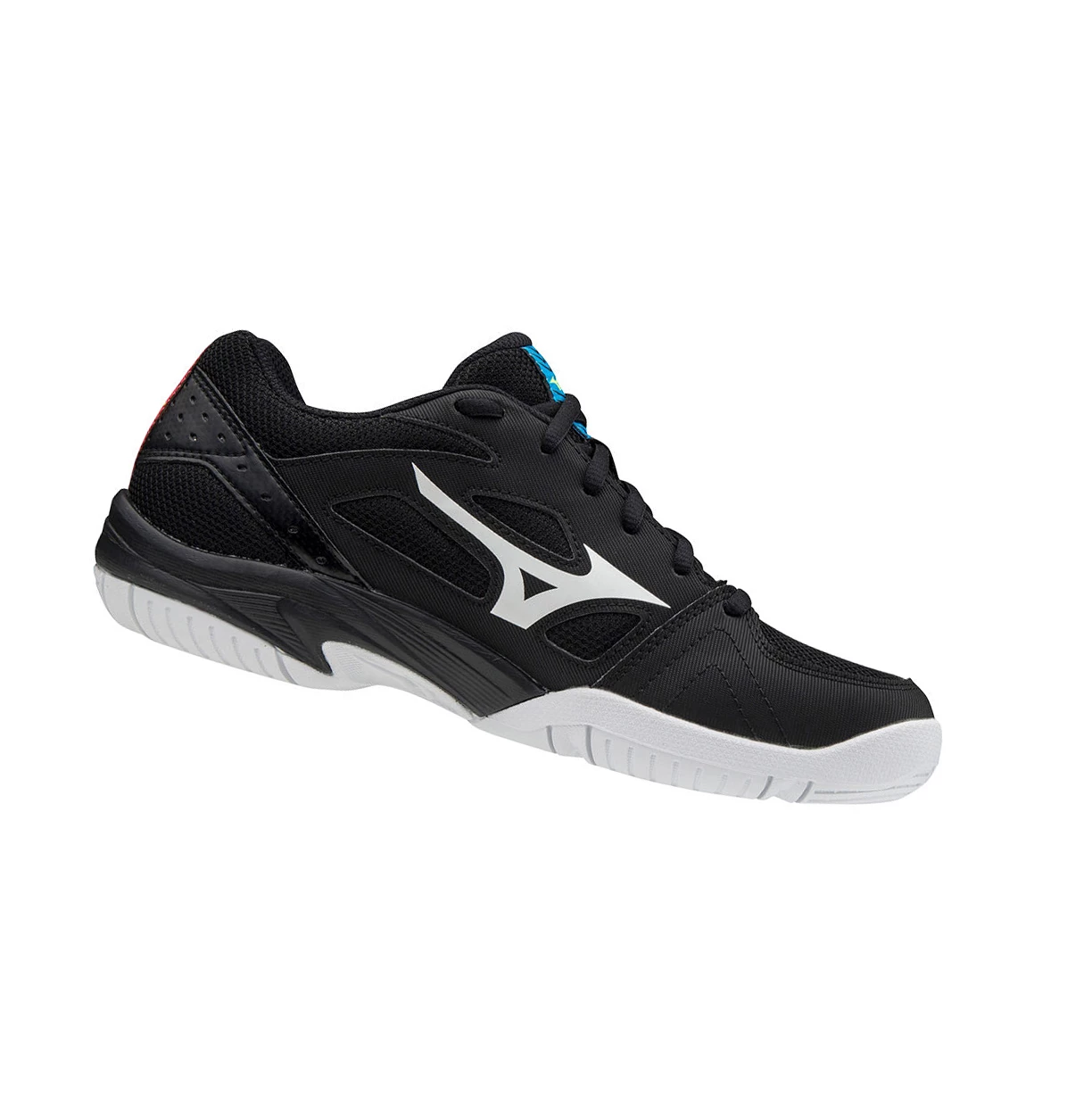 Zapatillas de Voleibol Mizuno Cyclone Speed 2 Hombre Black/White/Blue | 18703-XYOS