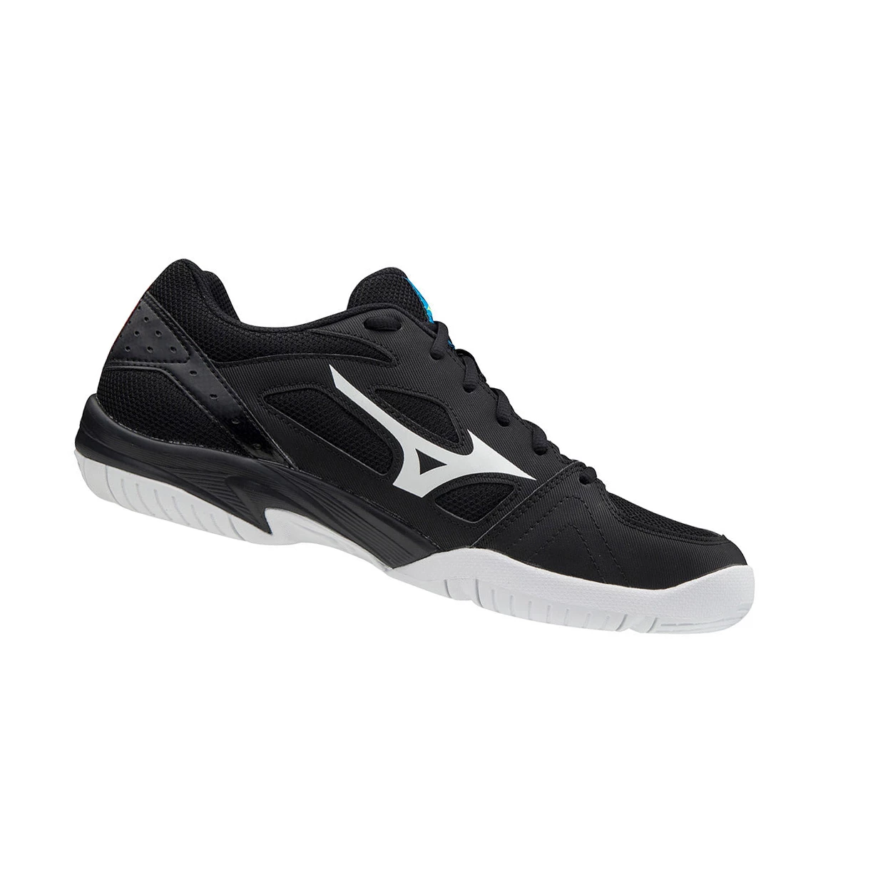 Zapatillas de Voleibol Mizuno Cyclone Speed 2 Hombre Black/White/Blue | 75302-VJPY