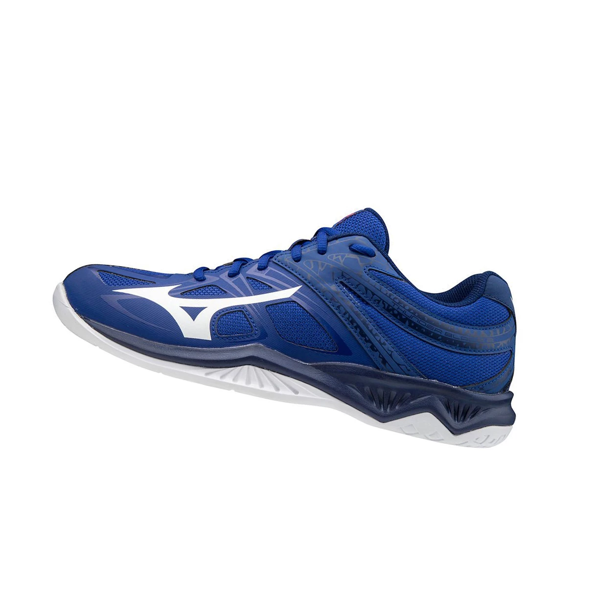 Zapatillas de Voleibol Mizuno Thunder Blade 2 Mujer Blue/White/Pink | 03819-YXMP