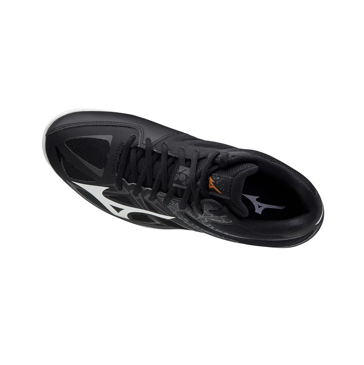 Zapatillas de Voleibol Mizuno Thunder Blade 2 Mid Hombre Black/White | 17863-JTQR