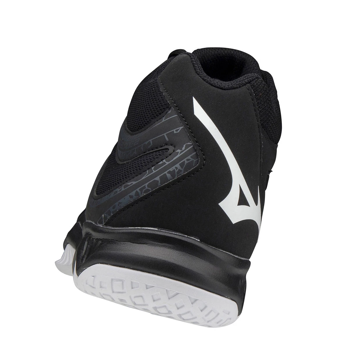 Zapatillas de Voleibol Mizuno Thunder Blade 2 Mid Hombre Black/White | 17863-JTQR