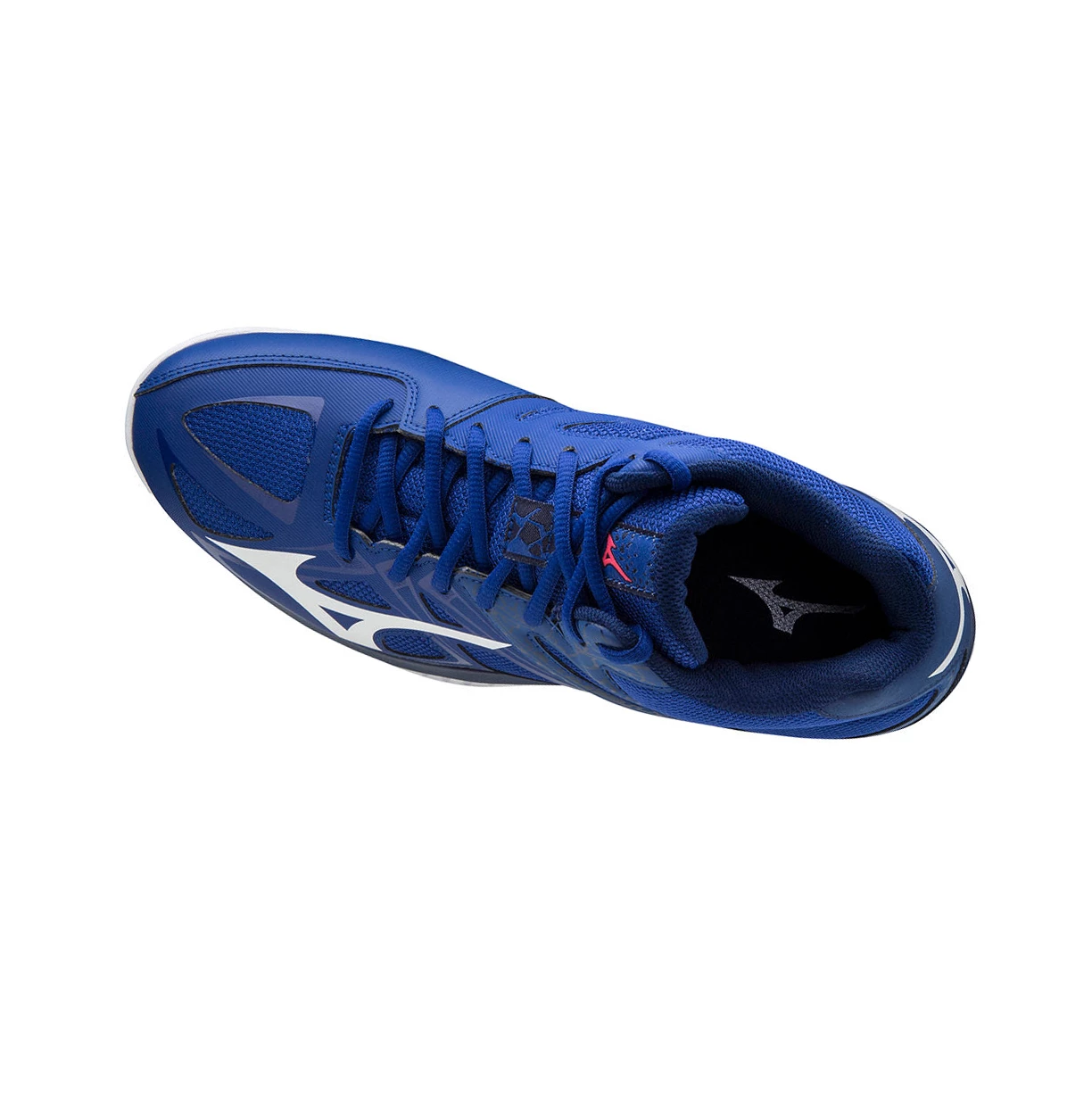 Zapatillas de Voleibol Mizuno Thunder Blade 2 Mid Hombre Blue/White/Pink | 21694-XNQU