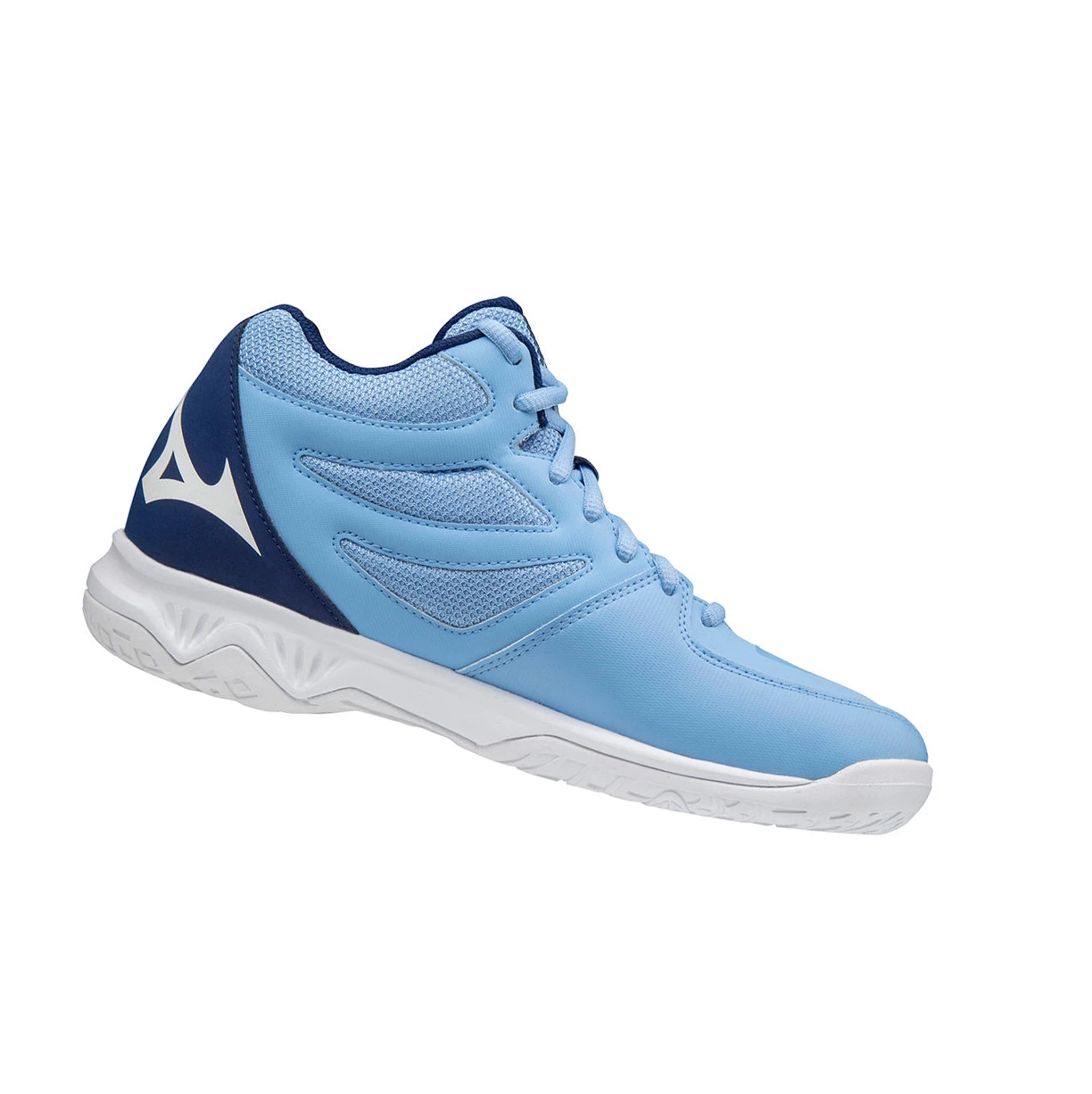 Zapatillas de Voleibol Mizuno Thunder Blade 2 Mid Mujer Blue/White | 26190-JFOB