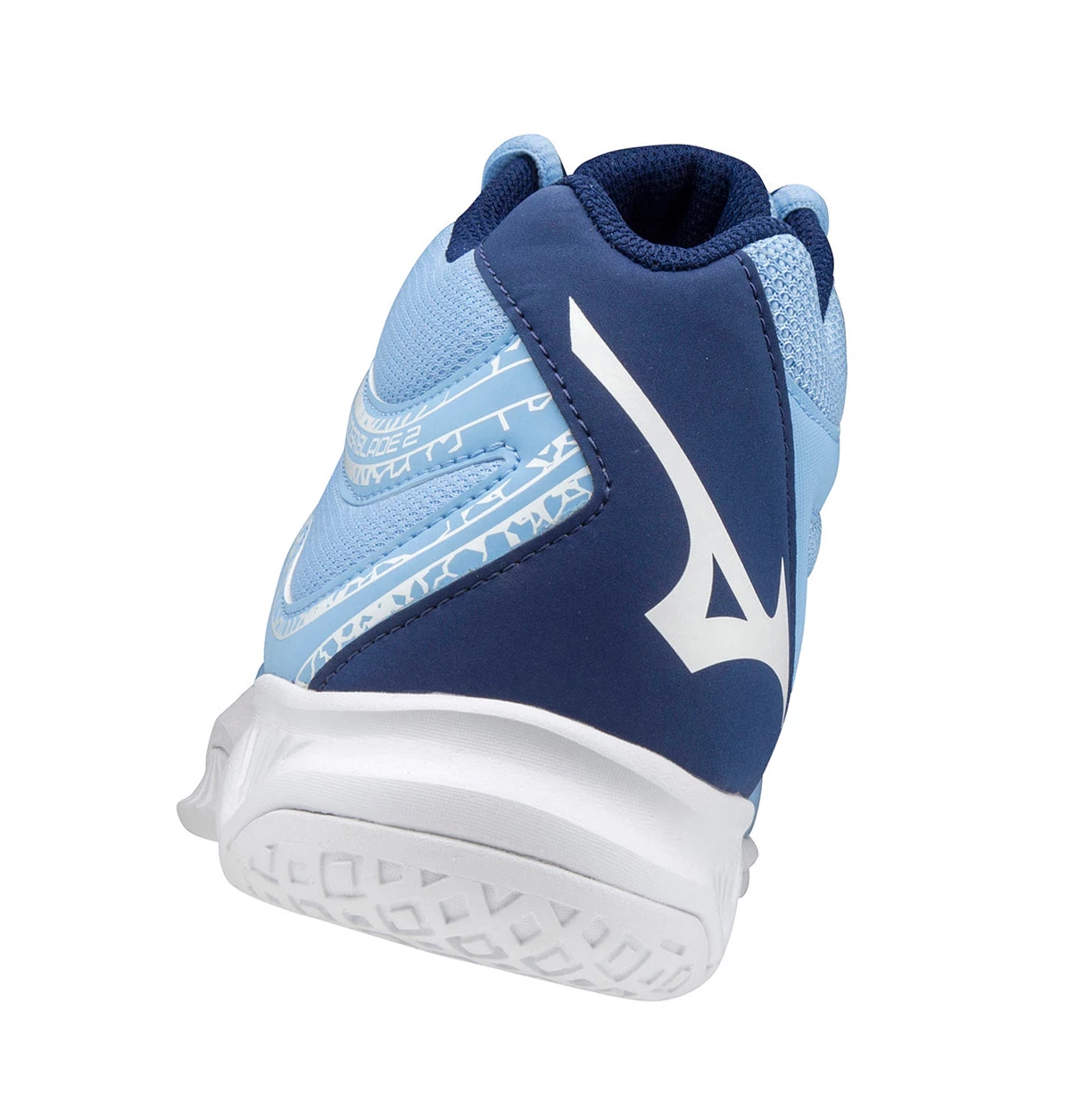 Zapatillas de Voleibol Mizuno Thunder Blade 2 Mid Mujer Blue/White | 26190-JFOB