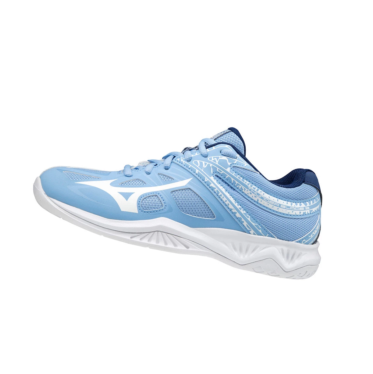 Zapatillas de Voleibol Mizuno Thunder Blade 2 Mujer Blue/White | 34260-YAHU