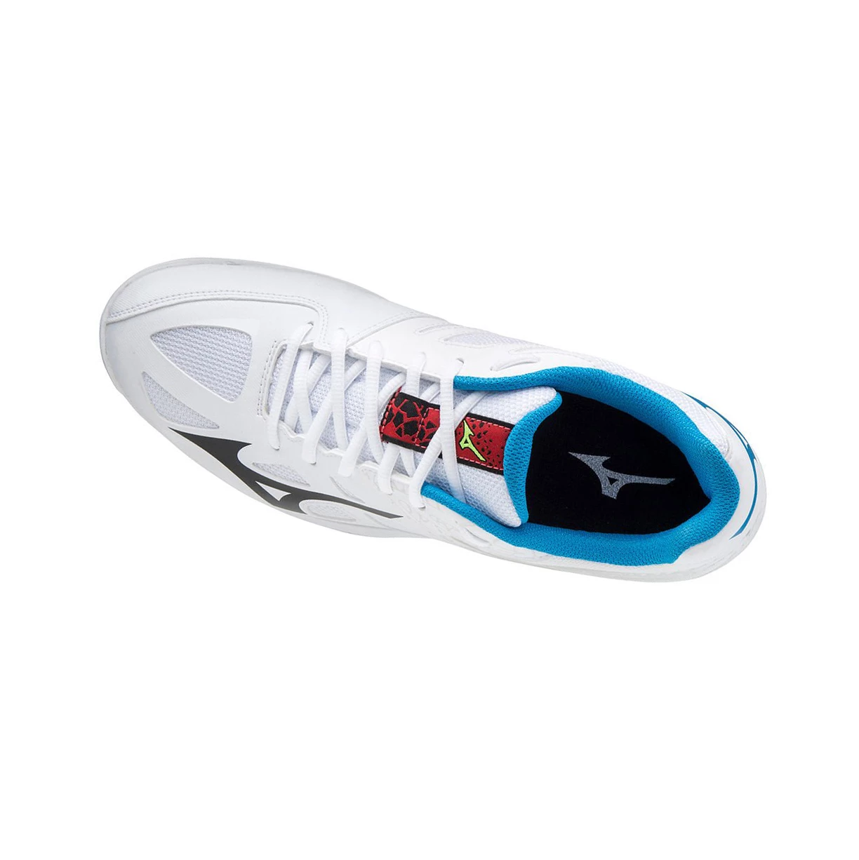 Zapatillas de Voleibol Mizuno Thunder Blade 2 Mujer White/Black/Blue | 78524-RWDV