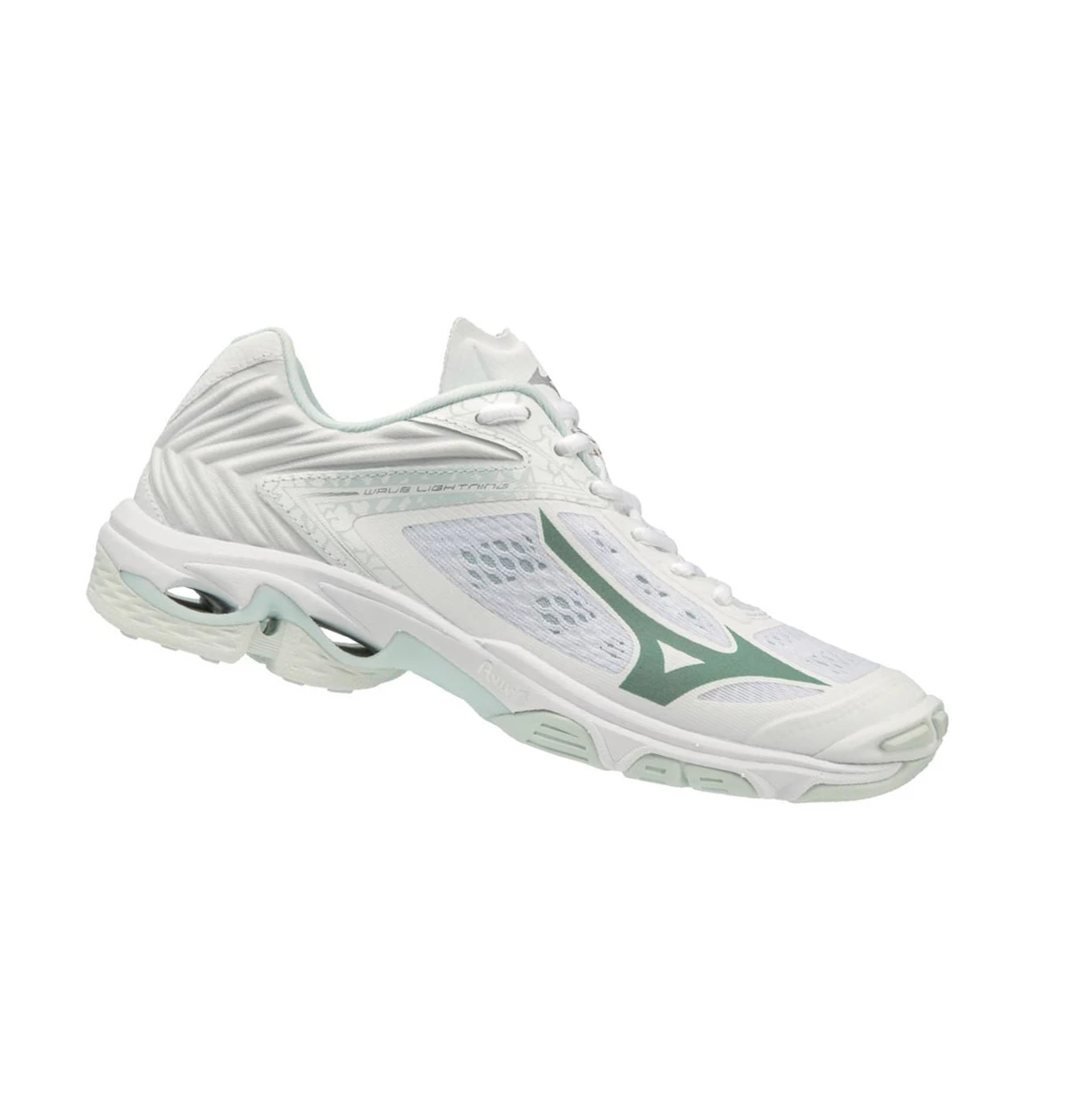 Zapatillas de Voleibol Mizuno Wave Lightning Z5 Mid Mujer Blancas | 01579-KICN