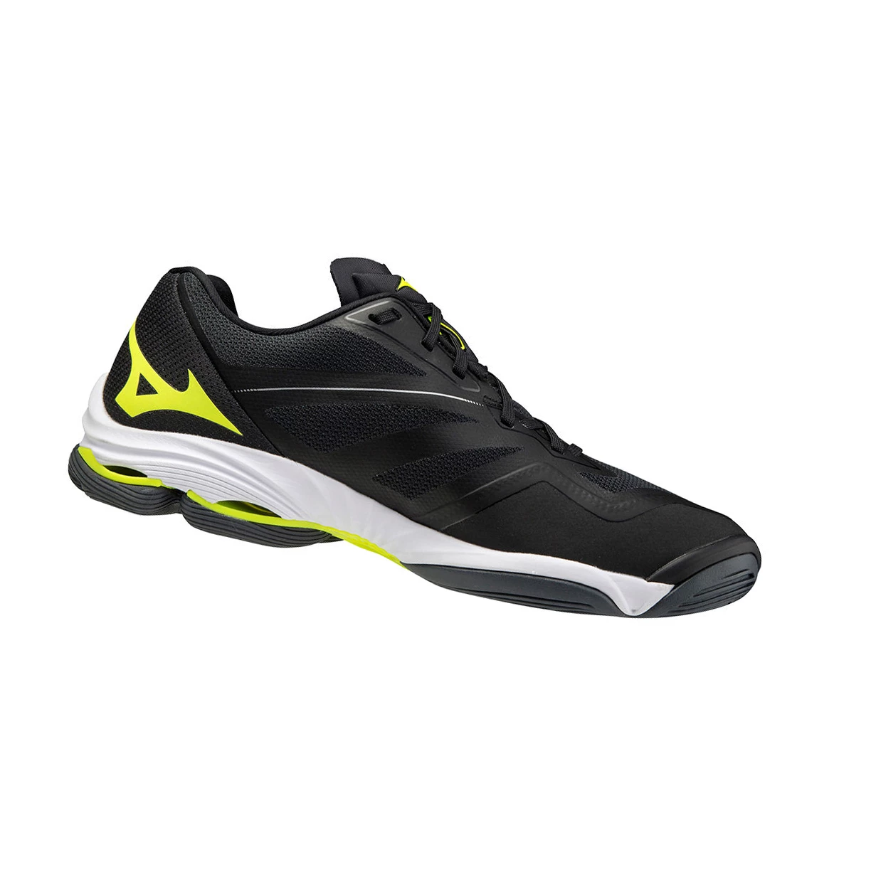 Zapatillas de Voleibol Mizuno Wave Lightning Z5 Hombre Black/Blue Turquoise/Yellow | 07614-STOY