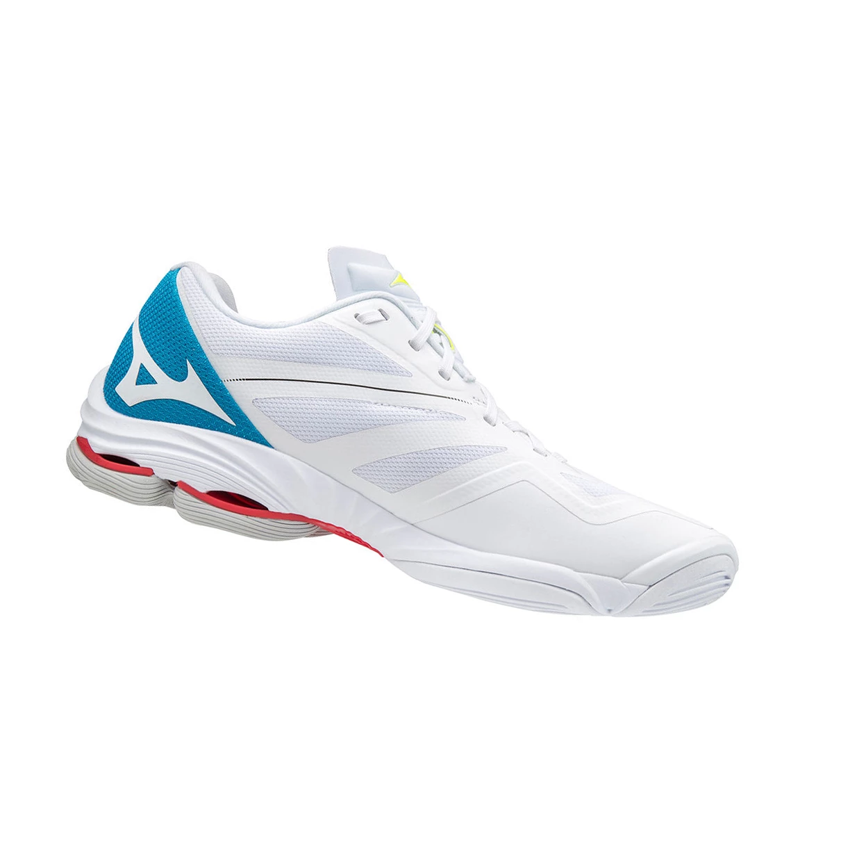 Zapatillas de Voleibol Mizuno Wave Lightning Z6 Hombre White/Black/Blue | 09162-XILF