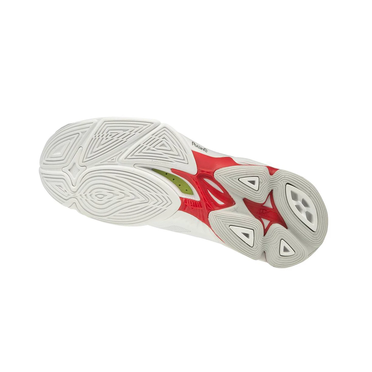 Zapatillas de Voleibol Mizuno Wave Lightning Z6 Mujer White/Red | 18502-MFGH