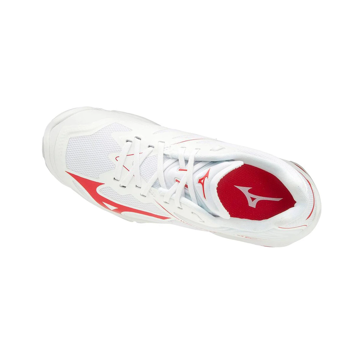 Zapatillas de Voleibol Mizuno Wave Lightning Z6 Mujer White/Red | 18502-MFGH