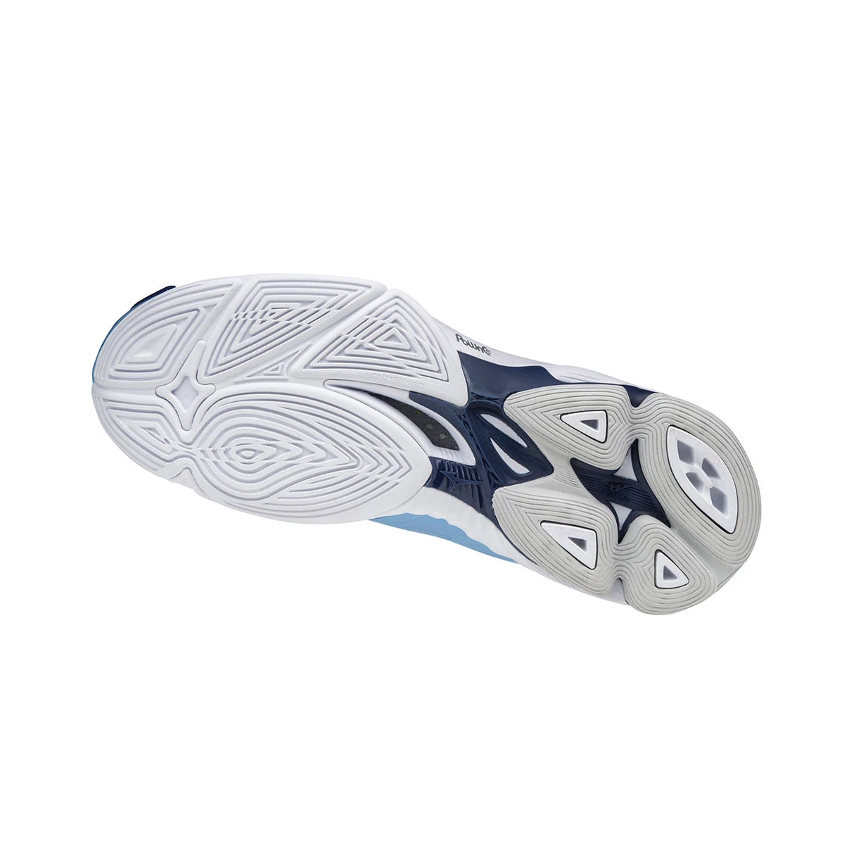 Zapatillas de Voleibol Mizuno Wave Lightning Z6 Mid Mujer Blue/White | 19382-FBQX