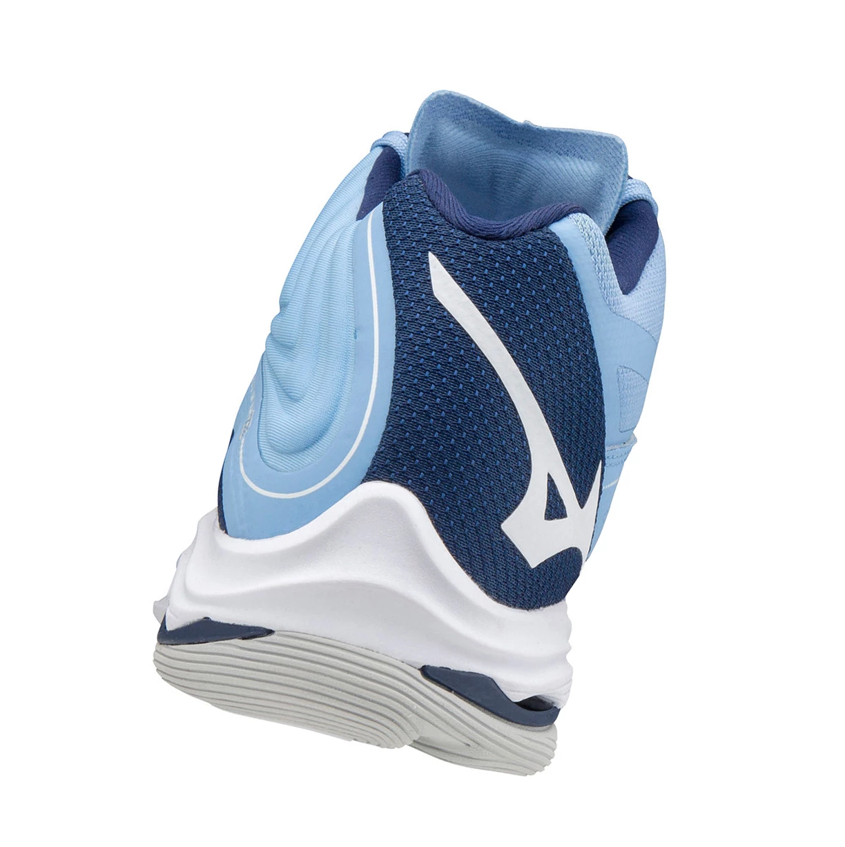 Zapatillas de Voleibol Mizuno Wave Lightning Z6 Mid Mujer Blue/White | 19382-FBQX