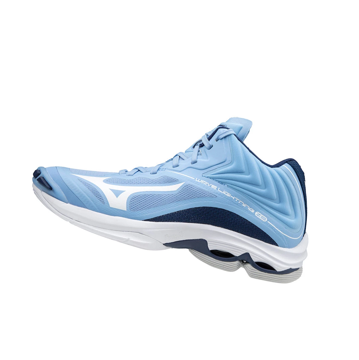 Zapatillas de Voleibol Mizuno Wave Lightning Z6 Mid Mujer Blue/White | 19382-FBQX