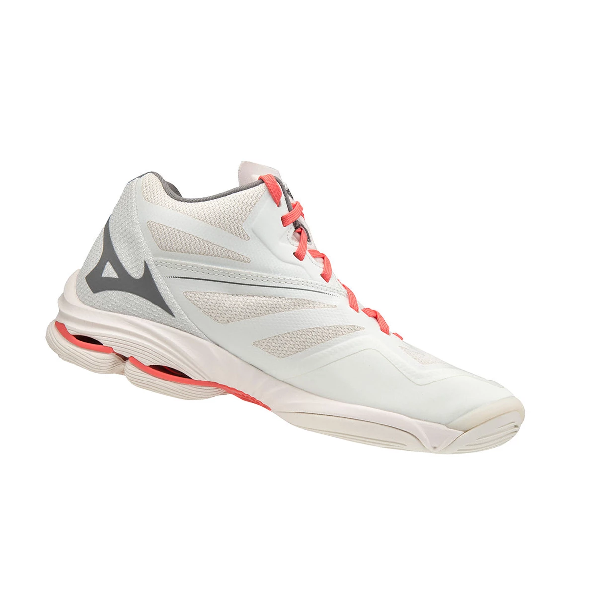 Zapatillas de Voleibol Mizuno Wave Lightning Z6 Mid Mujer Blancas | 20713-BKOE