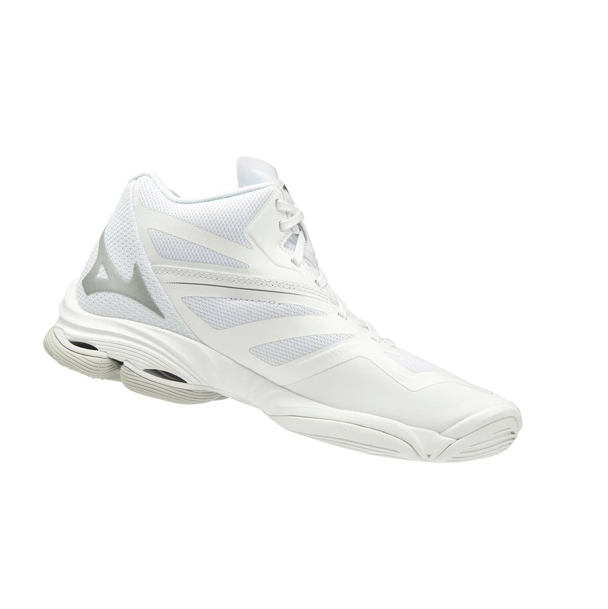 Zapatillas de Voleibol Mizuno Wave Lightning Z6 Mid Mujer Blancas | 27459-RFCG