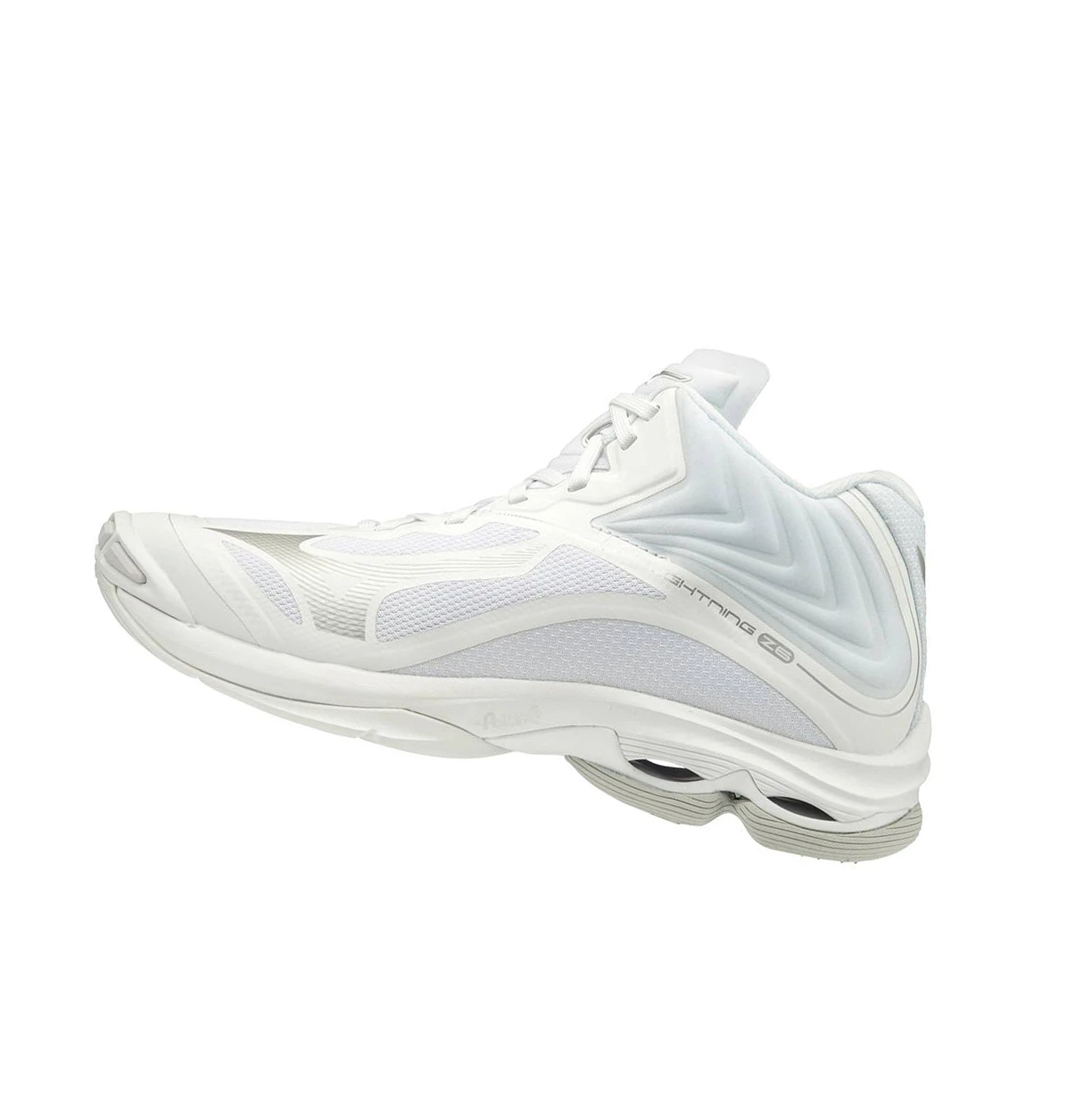 Zapatillas de Voleibol Mizuno Wave Lightning Z6 Mid Mujer Blancas | 27459-RFCG