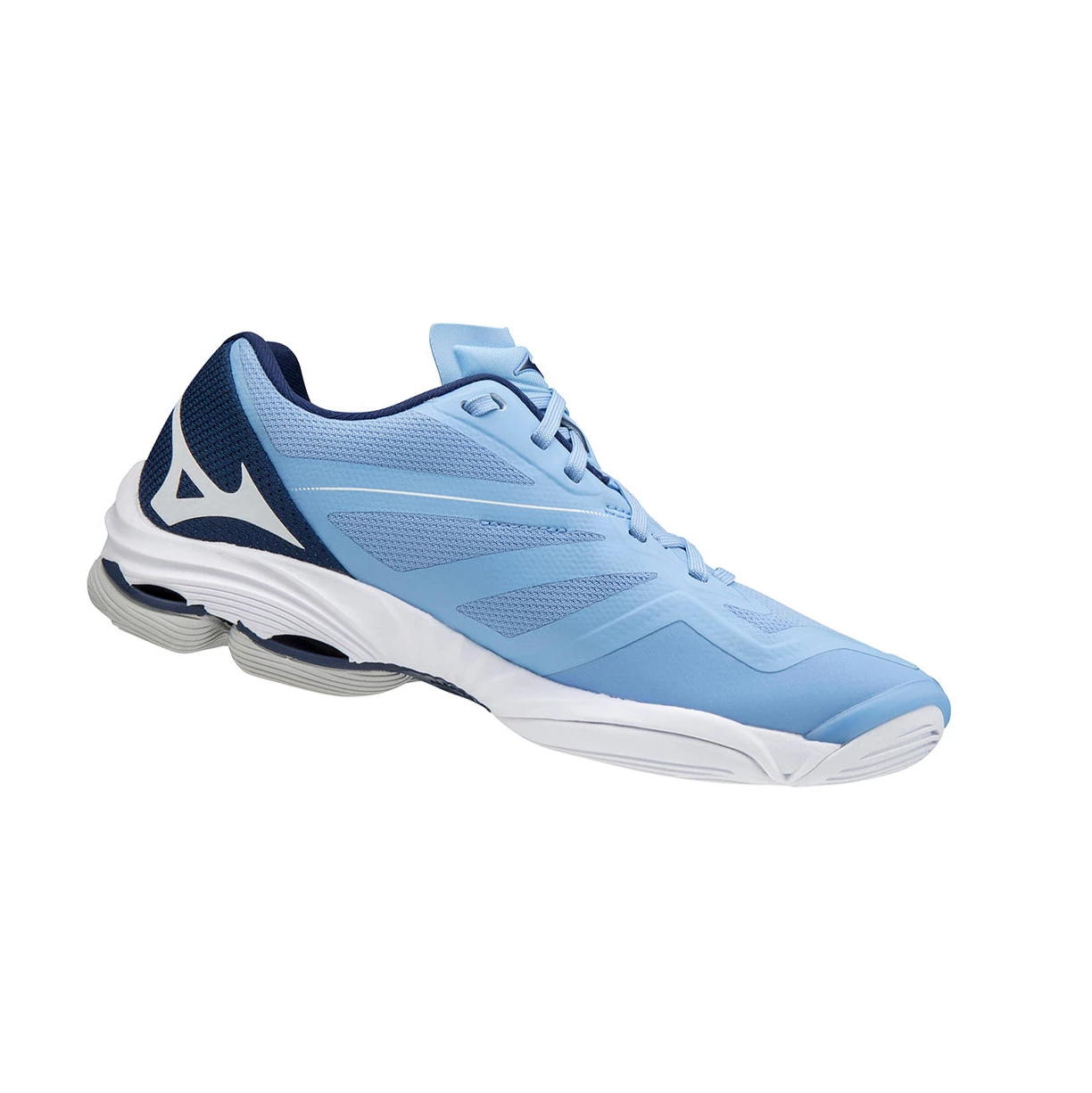 Zapatillas de Voleibol Mizuno Wave Lightning Z6 Mujer Blue/White | 29405-UFAW