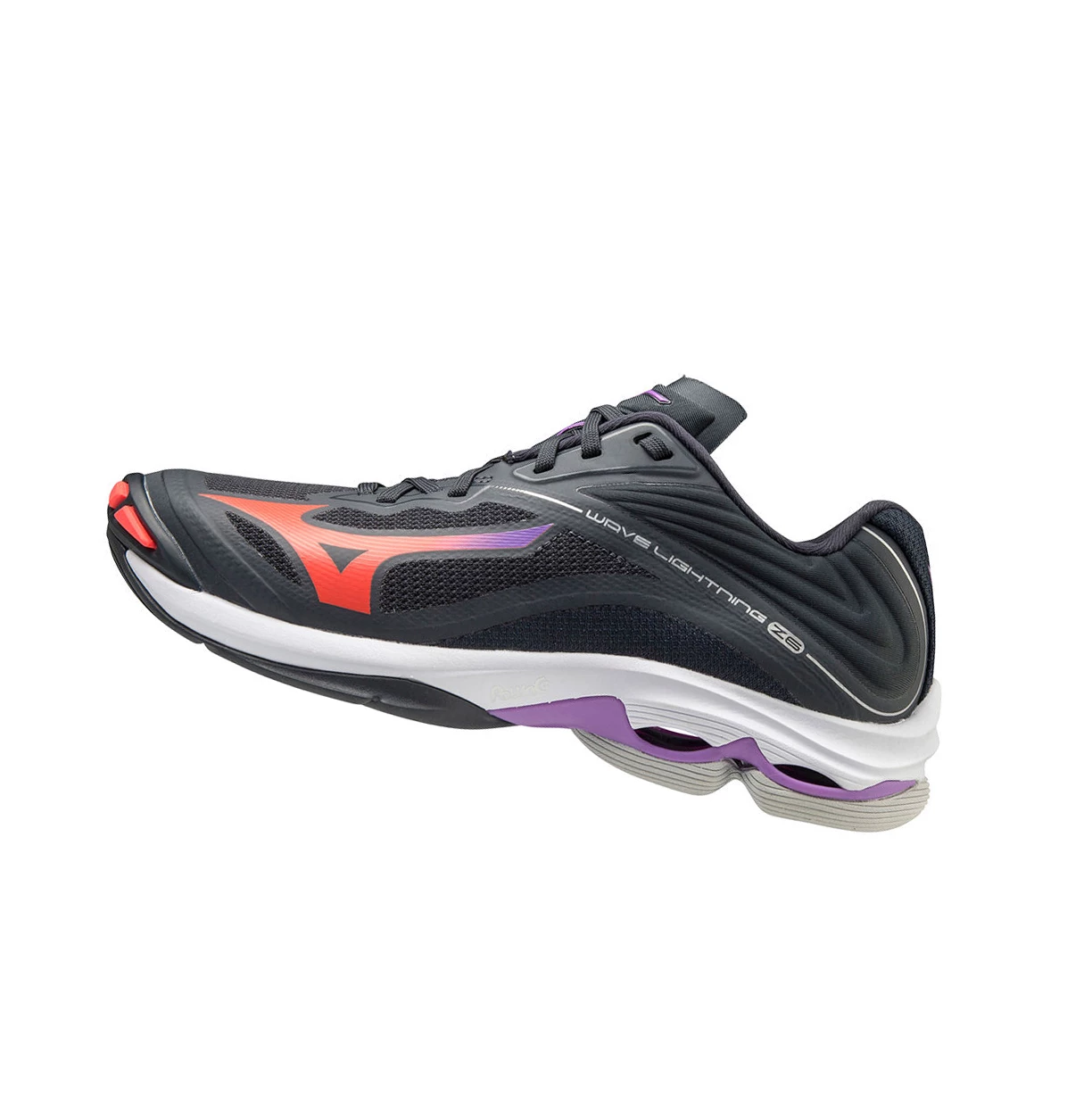 Zapatillas de Voleibol Mizuno Wave Lightning Z6 Mujer Navy/Coral | 32157-JCSI