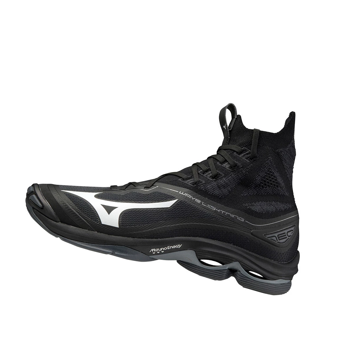 Zapatillas de Voleibol Mizuno Wave Lightning Neo Hombre Black/White | 39167-SBRJ