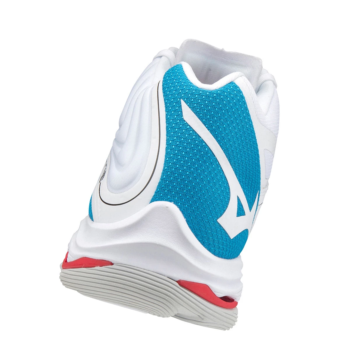 Zapatillas de Voleibol Mizuno Wave Lightning Z6 Mid Hombre White/Black/Blue | 56723-LGSC