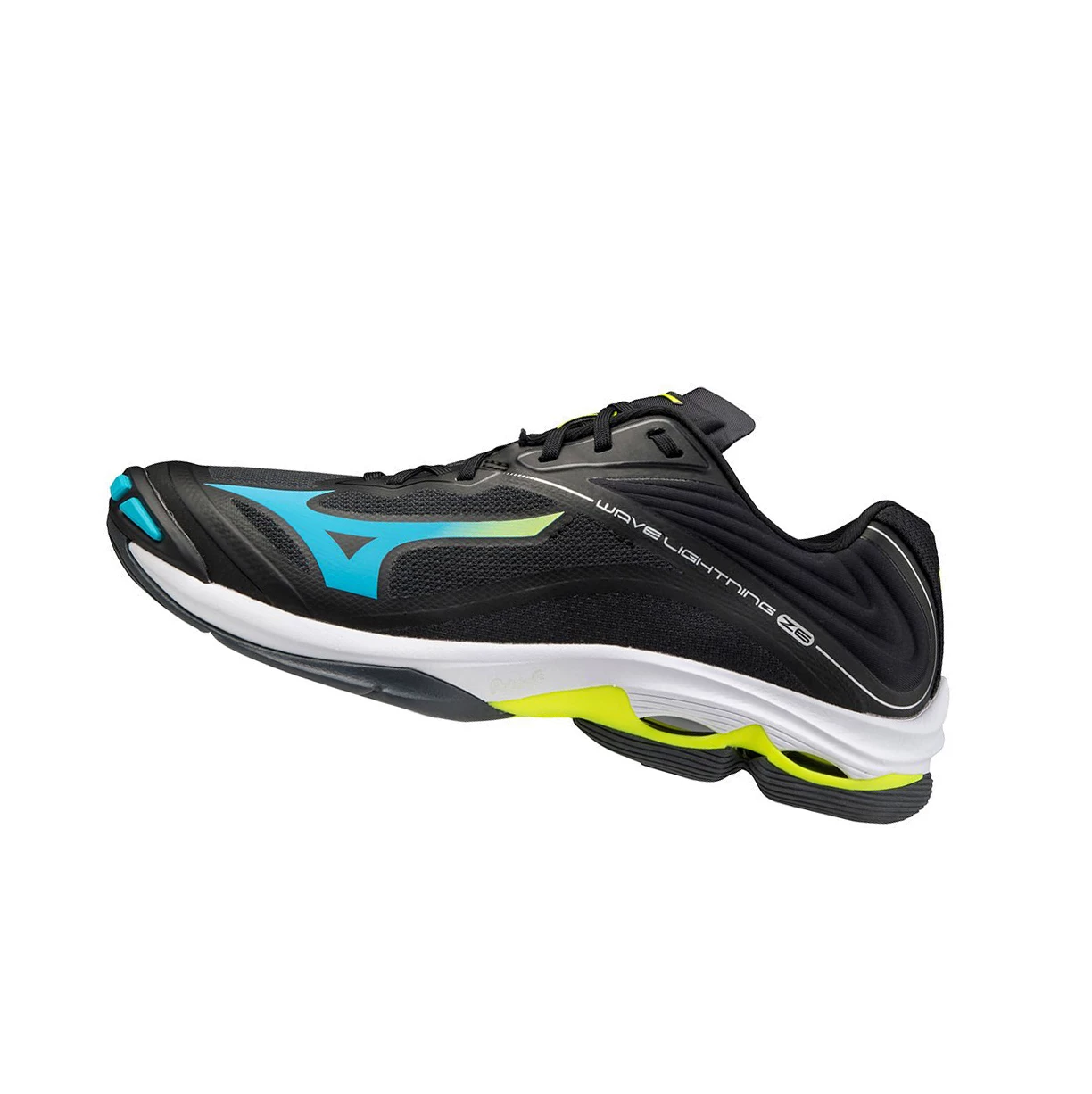 Zapatillas de Voleibol Mizuno Wave Lightning Z6 Mujer Black/Blue Turquoise/Yellow | 61843-JURH