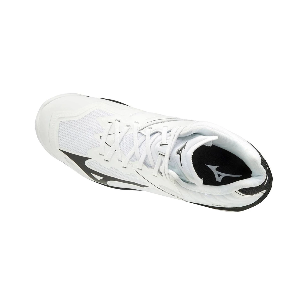 Zapatillas de Voleibol Mizuno Wave Lightning Z6 Mid Hombre White/Black | 73895-DZGI