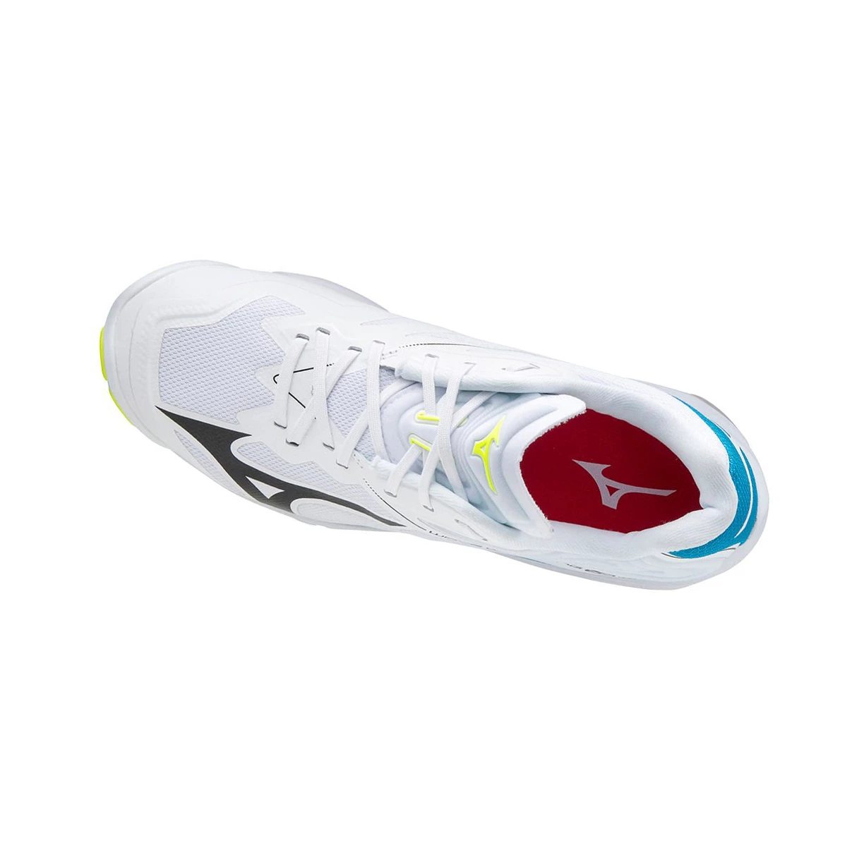 Zapatillas de Voleibol Mizuno Wave Lightning Z6 Mujer White/Black/Blue | 81563-VOBZ