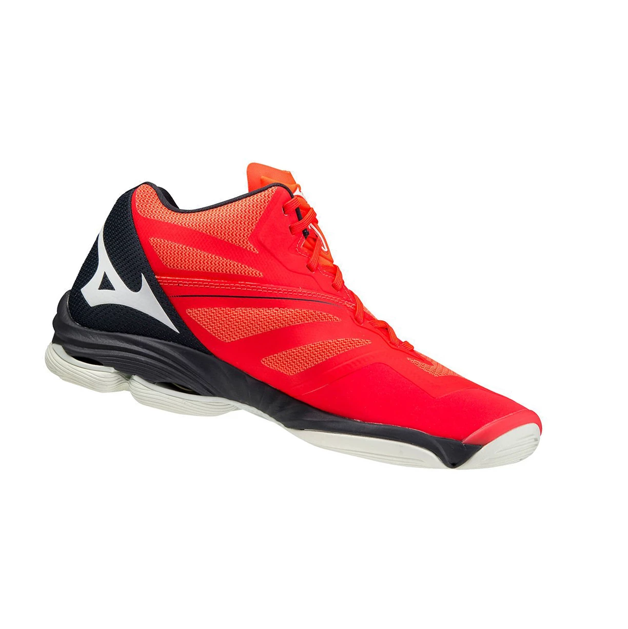 Zapatillas de Voleibol Mizuno Wave Lightning Z6 Mid Mujer Red/white/black | 83617-MRBP