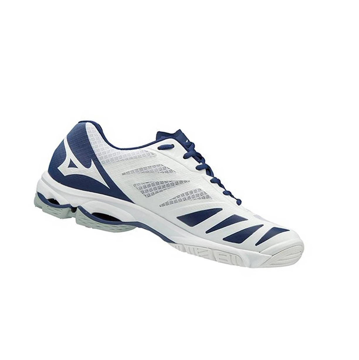 Zapatillas de Voleibol Mizuno Wave Lightning Z5 Mujer White/Navy | 96580-EFXZ