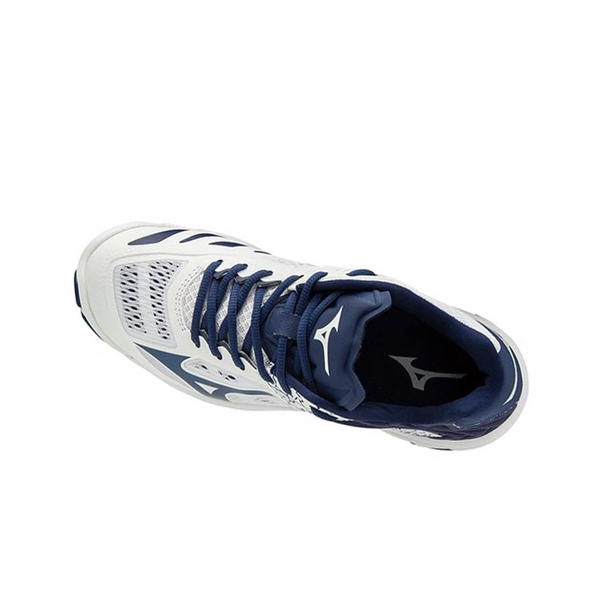 Zapatillas de Voleibol Mizuno Wave Lightning Z5 Mujer White/Navy | 96580-EFXZ