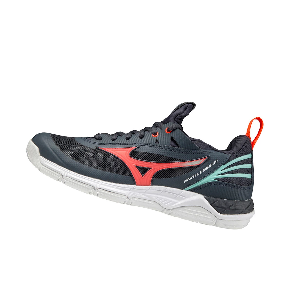 Zapatillas de Voleibol Mizuno Wave Luminous Mujer Navy/Coral | 09278-VPYI