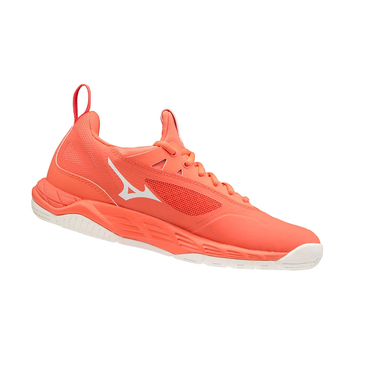 Zapatillas de Voleibol Mizuno Wave Luminous Mujer Coral/white | 68743-HXJU