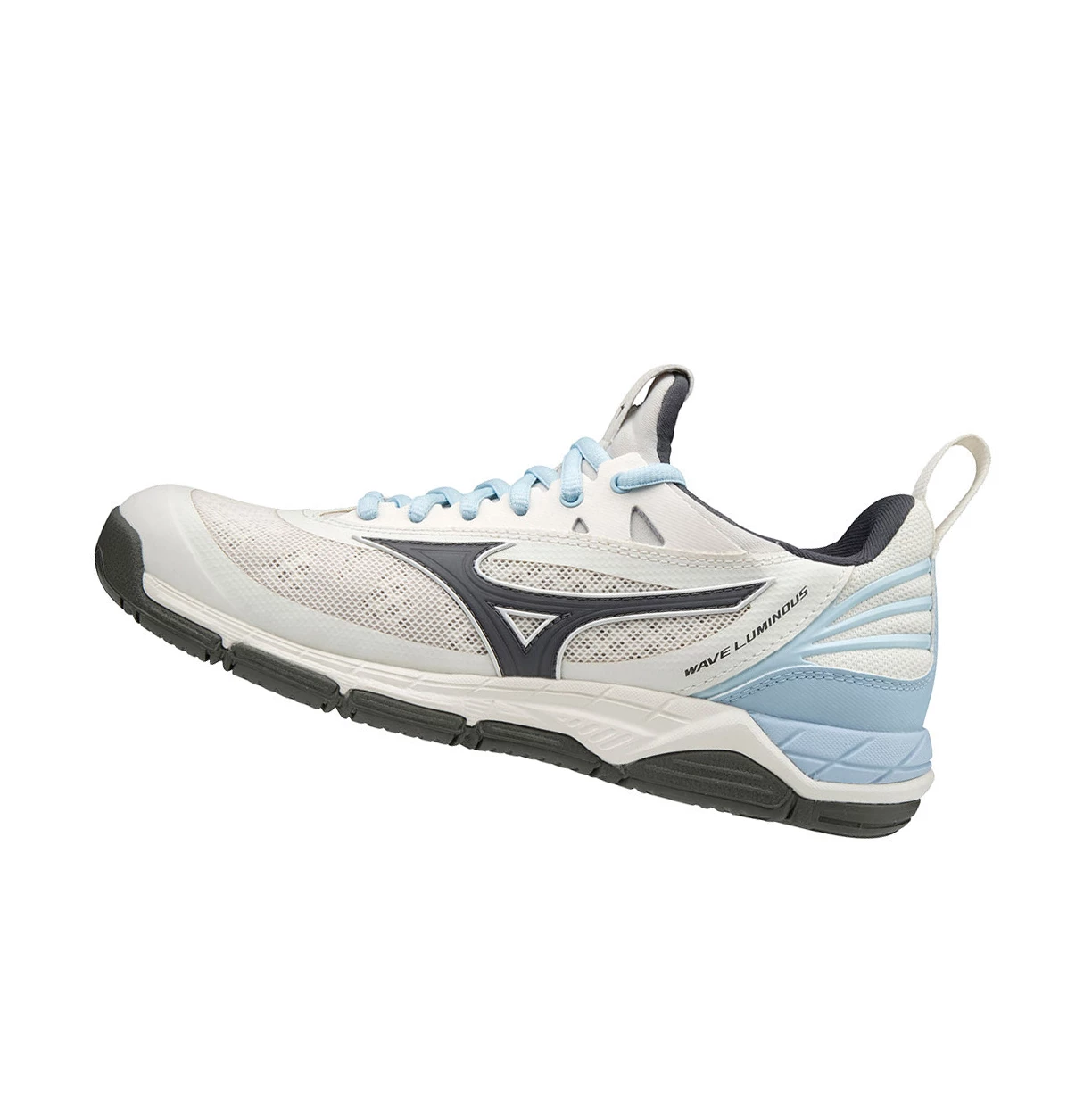 Zapatillas de Voleibol Mizuno Wave Luminous Mujer White/Grey | 82594-XLJB