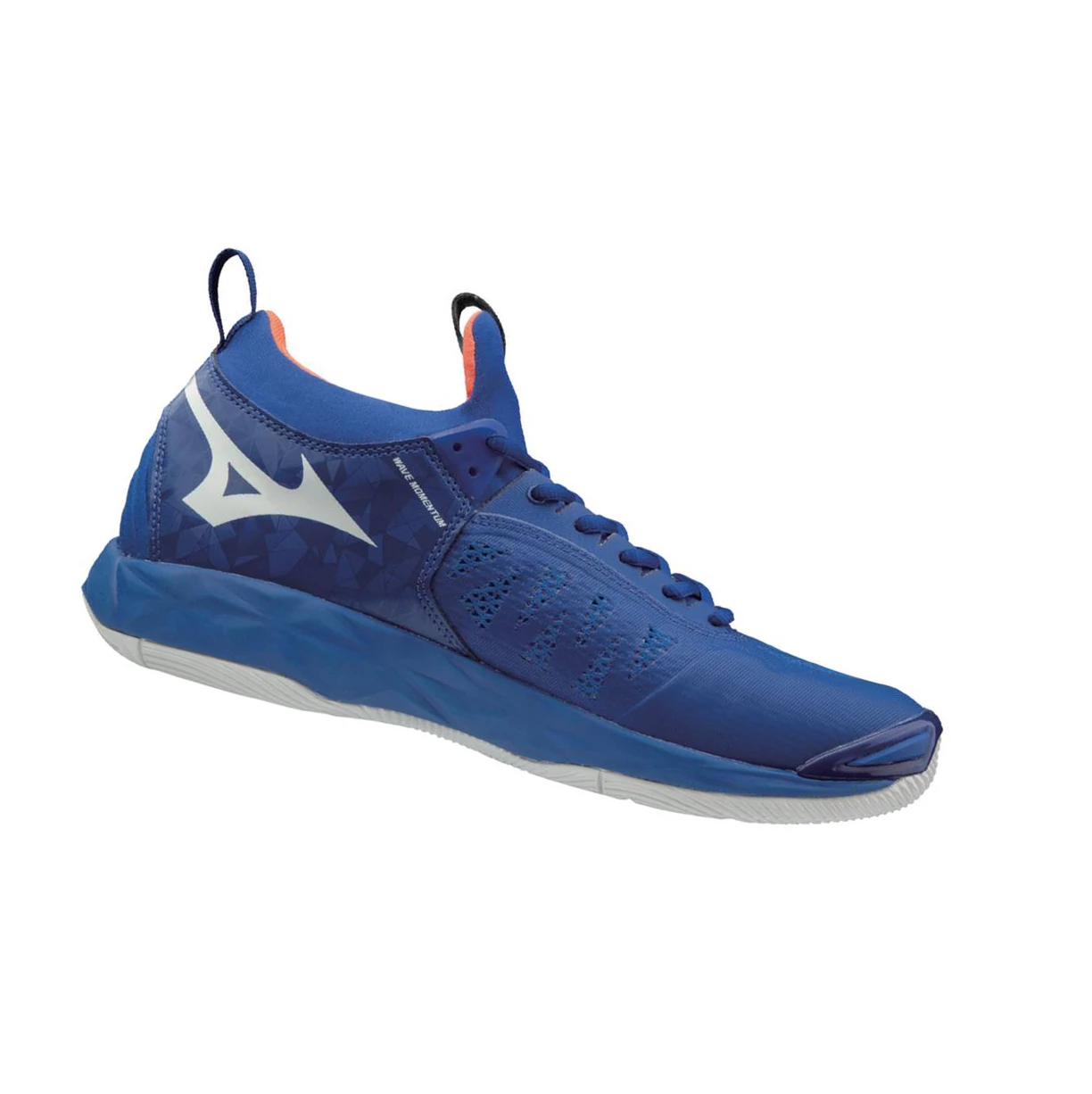 Zapatillas de Voleibol Mizuno Wave Momentum Hombre Royal/Orange | 01847-EUWQ