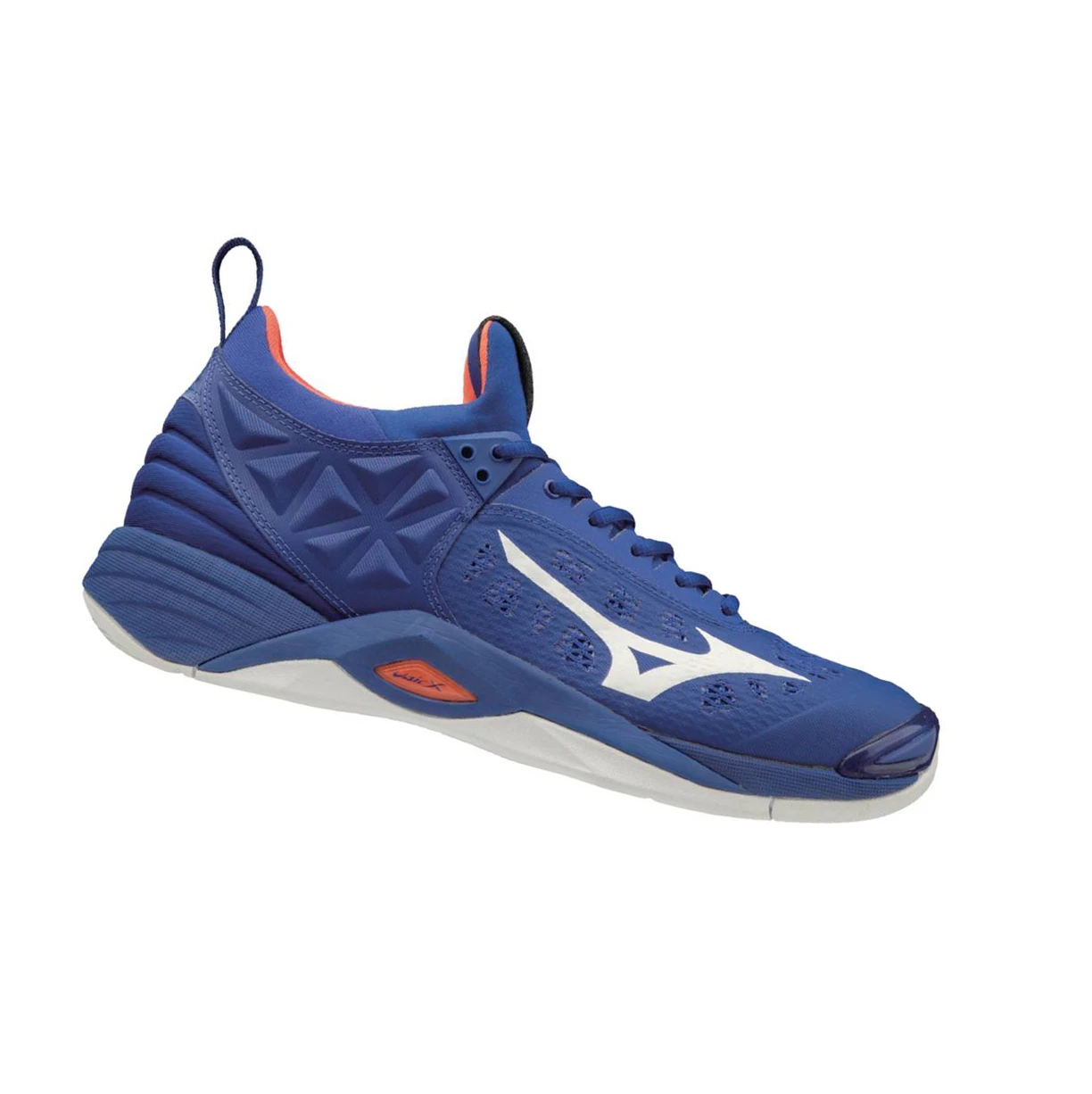 Zapatillas de Voleibol Mizuno Wave Momentum Hombre Royal/Orange | 01847-EUWQ